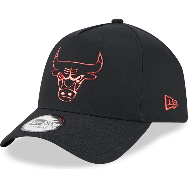 cepice-zaoblena-cerna-snapback-a-frame-foil-pack-chicago-bulls-nba-new-era