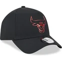 cepice-zaoblena-cerna-snapback-a-frame-foil-pack-chicago-bulls-nba-new-era