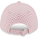 cepice-zaoblena-ruzova-nastavitelny-9forty-houndstooth-los-angeles-dodgers-mlb-new-era