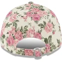cepice-zaoblena-bezova-nastavitelny-rosa-9forty-floral-cord-new-york-yankees-mlb-new-era