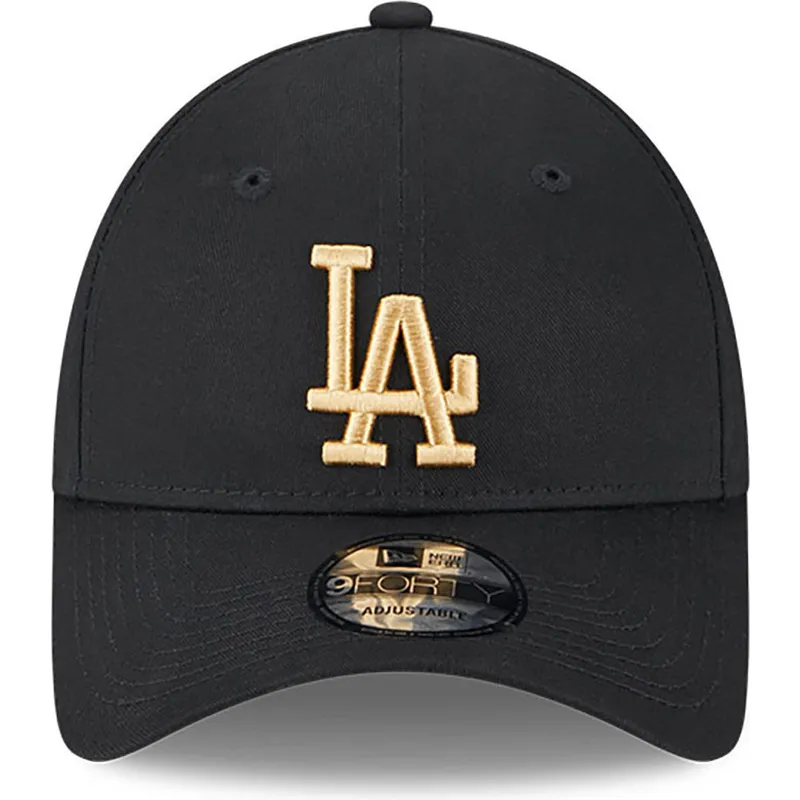 cepice-zaoblena-cerna-nastavitelny-dorado-9forty-league-essential-los-angeles-dodgers-mlb-new-era