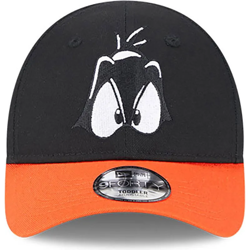 cepice-zaoblena-cerna-nastavitelny-pasek-pro-deti-9forty-pato-lucas-looney-tunes-new-era