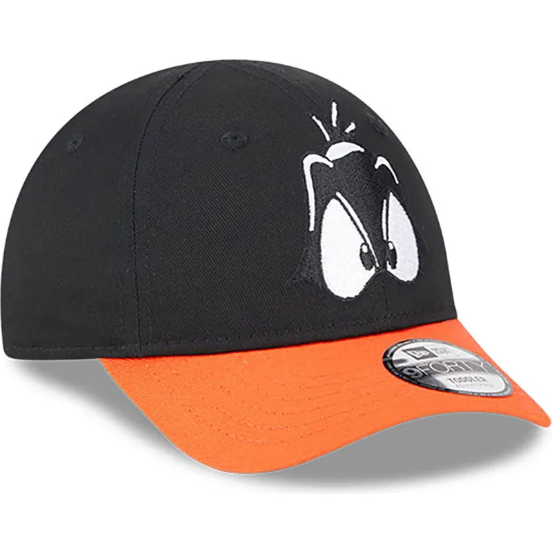 cepice-zaoblena-cerna-nastavitelny-pasek-pro-deti-9forty-pato-lucas-looney-tunes-new-era