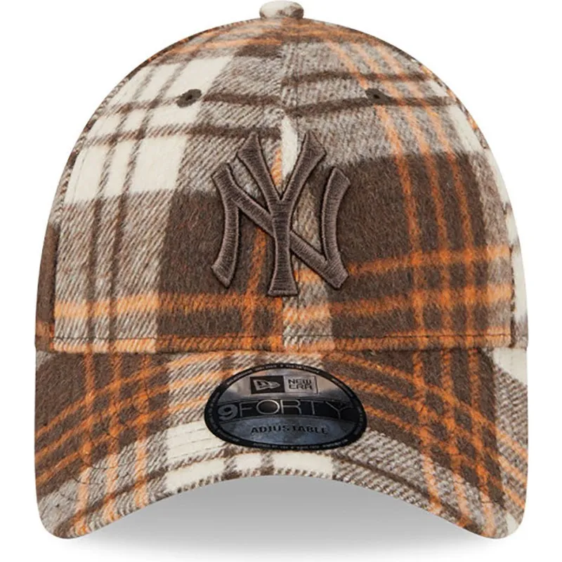cepice-zaoblena-hneda-nastavitelny-9forty-check-new-york-yankees-mlb-new-era cepice-zaoblena-hneda-nastavitelny-9forty-check-new-york-yankees-mlb-new-era