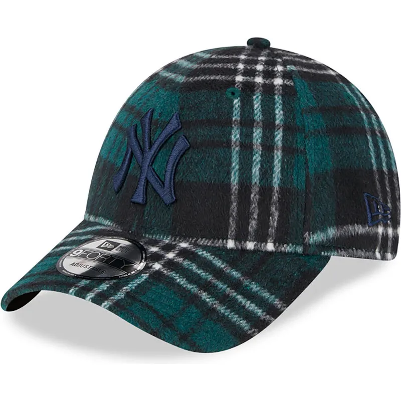 cepice-zaoblena-zelena-nastavitelny-9forty-check-new-york-yankees-mlb-new-era cepice-zaoblena-zelena-nastavitelny-9forty-check-new-york-yankees-mlb-new-era