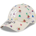 cepice-zaoblena-bezova-nastavitelny-pro-deti-9forty-festive-new-york-yankees-mlb-new-era