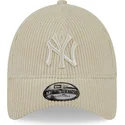 cepice-zaoblena-bezova-nastavitelny-9forty-wide-cord-new-york-yankees-mlb-new-era