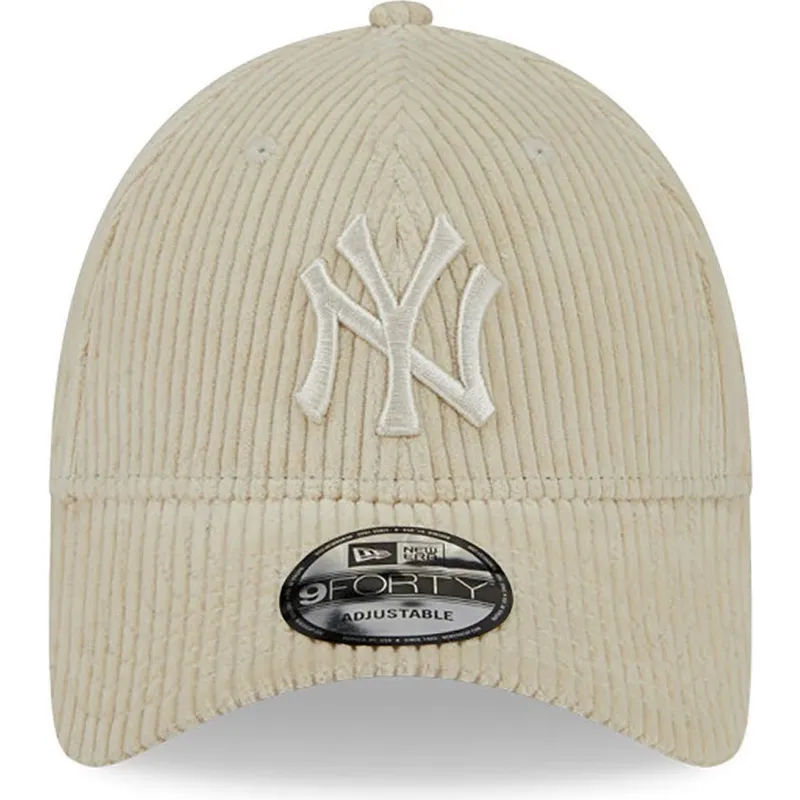 cap-zaoblena-beige-adjustable-strap-9forty-wide-cord-new-york-yankees-mlb-new-era