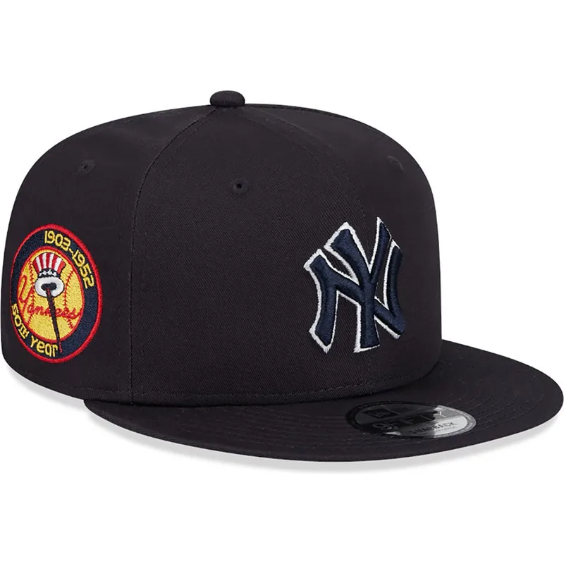 cepice-rovna-namornicka-modra-snapback-9fifty-side-patch-script-new-york-yankees-mlb-new-era
