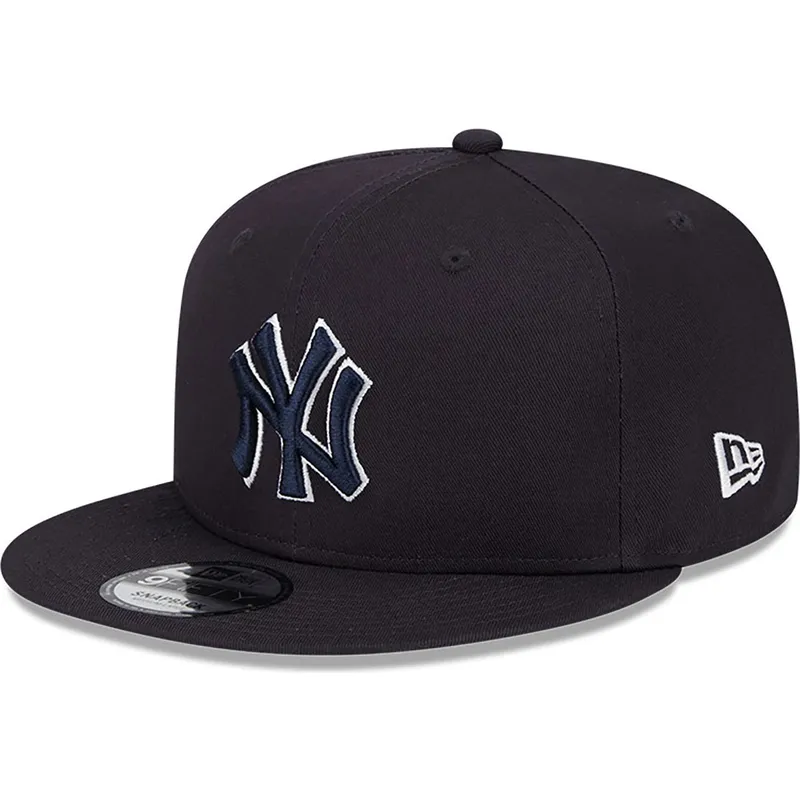 cepice-rovna-namornicka-modra-snapback-9fifty-side-patch-script-new-york-yankees-mlb-new-era
