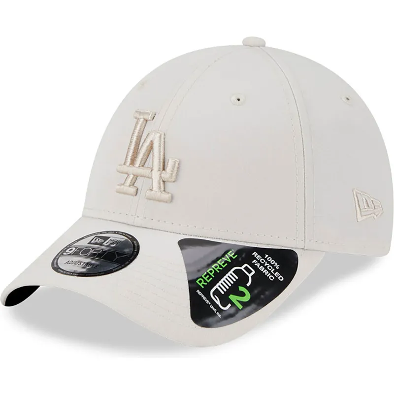 cepice-zaoblena-bezova-nastavitelny-9forty-repreve-outline-los-angeles-dodgers-mlb-new-era