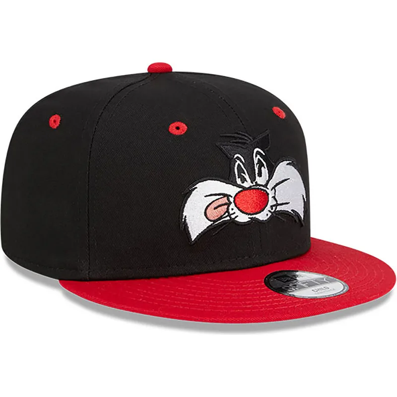 cepice-rovna-cerna-snapback-9fifty-silvestre-looney-tunes-new-era