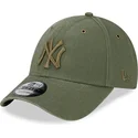 cepice-zaoblena-zelena-nastavitelny-9forty-washed-canvas-new-york-yankees-mlb-new-era