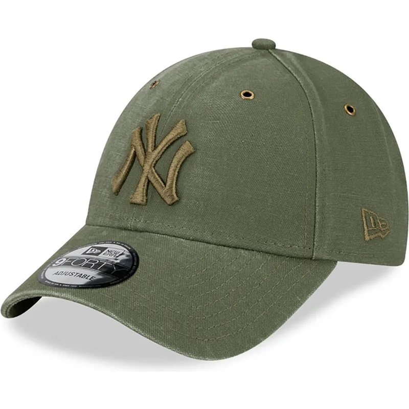 cepice-zaoblena-zelena-nastavitelny-9forty-washed-canvas-new-york-yankees-mlb-new-era