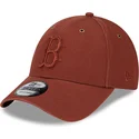 cepice-zaoblena-hneda-nastavitelny-9forty-washed-canvas-boston-red-sox-mlb-new-era
