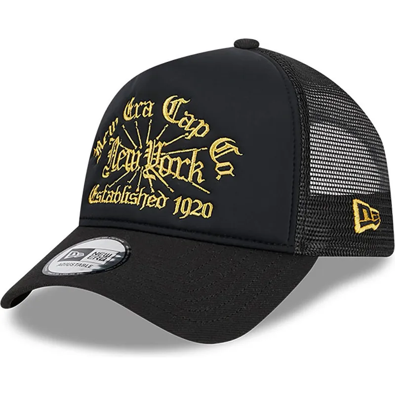 cepice-zaoblena-cerna-snapback-a-frame-est-1920-new-era