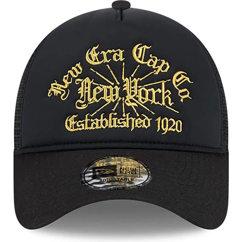 cepice-zaoblena-cerna-snapback-a-frame-est-1920-new-era