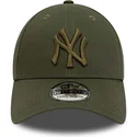 cepice-zaoblena-zelena-prilehava-39thirty-league-essential-new-york-yankees-mlb-new-era