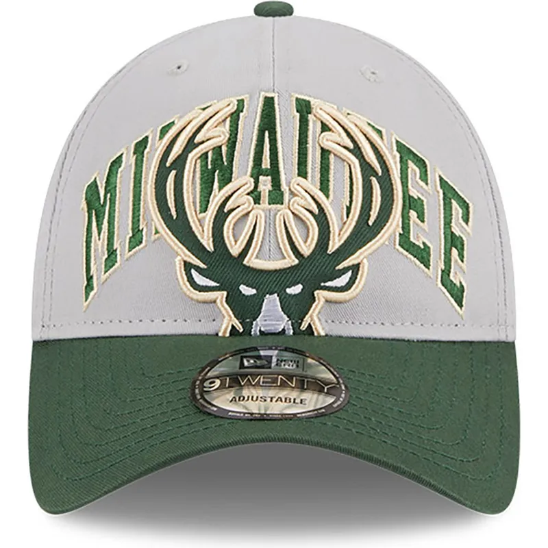 cepice-zaoblena-seda-nastavitelny-pasek-9twenty-tip-off-2023-milwaukee-bucks-nba-new-era