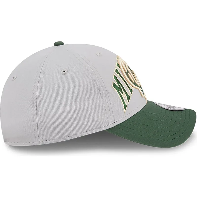 cepice-zaoblena-seda-nastavitelny-pasek-9twenty-tip-off-2023-milwaukee-bucks-nba-new-era