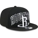 cepice-rovna-cerna-snapback-9fifty-tip-off-2023-houston-rockets-nba-new-era