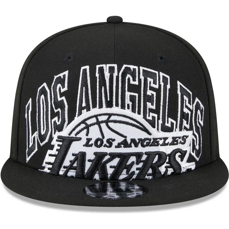 cepice-rovna-cerna-snapback-9fifty-tip-off-2023-los-angeles-lakers-nba-new-era