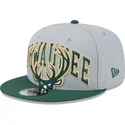 cepice-rovna-seda-snapback-9fifty-tip-off-2023-milwaukee-bucks-nba-new-era
