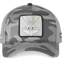 capslab-looney-tunes-bugs-bunny-loo8-peo1-graue-camouflage-trucker-kappe