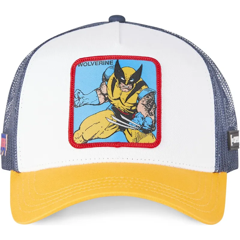 cepice-zaoblena-bila-snapback-wol-wolverine-marvel-comics-capslab cepice-zaoblena-bila-snapback-wol-wolverine-marvel-comics-capslab