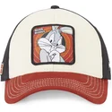 gorra-mit-gebogenem-schirm-beige-schwarz-und-rot-bugs-bunny-loo8-bu1-looney-tunes-von-capslab