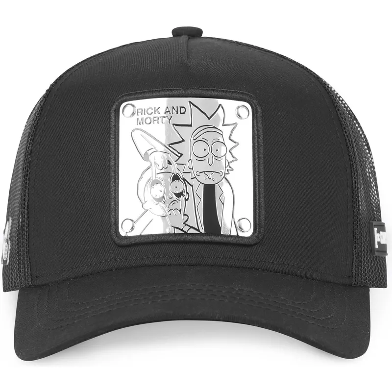 svart-trucker-keps-rick-och-morty-loo3-fran-capslab