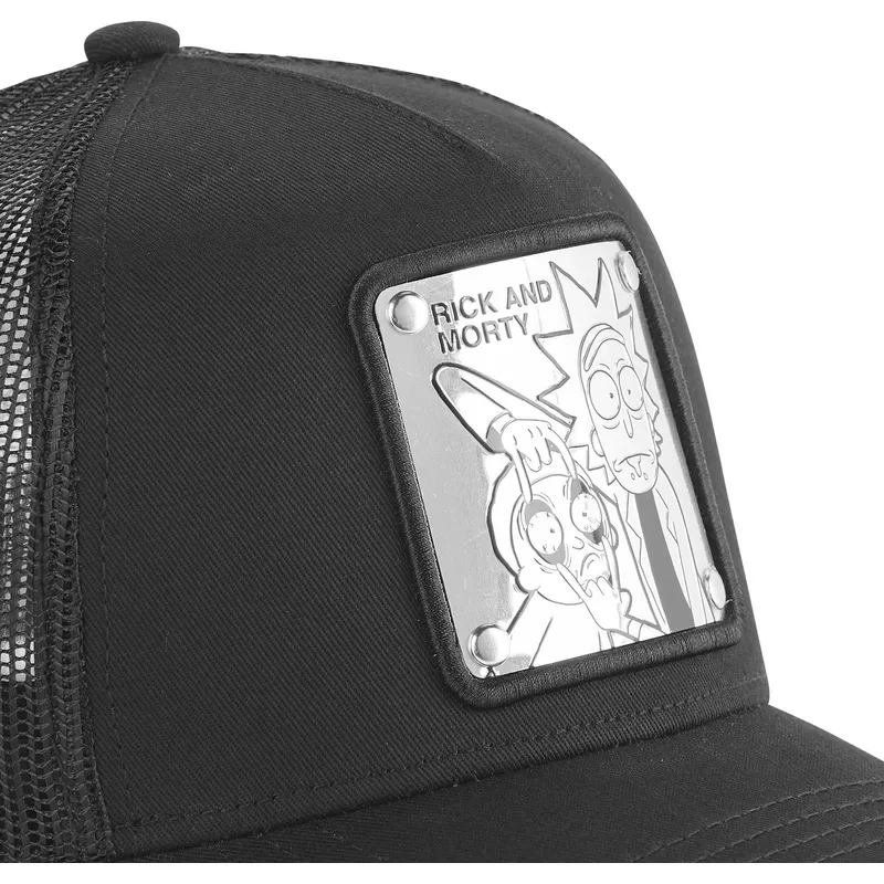 svart-trucker-keps-rick-och-morty-loo3-fran-capslab