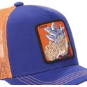 capslab-youth-son-goku-ultra-instinct-kid-ult1-dragon-ball-navy-blue-and-orange-trucker-hat