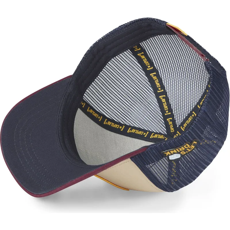 cepice-zaoblena-bezova-snapback-b52-koktejly-capslab cepice-zaoblena-bezova-snapback-b52-koktejly-capslab