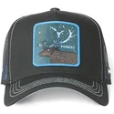 cepice-zaoblena-cerna-snapback-forest-cas2-for1-jelen-mytologicka-stvoreni-capslab