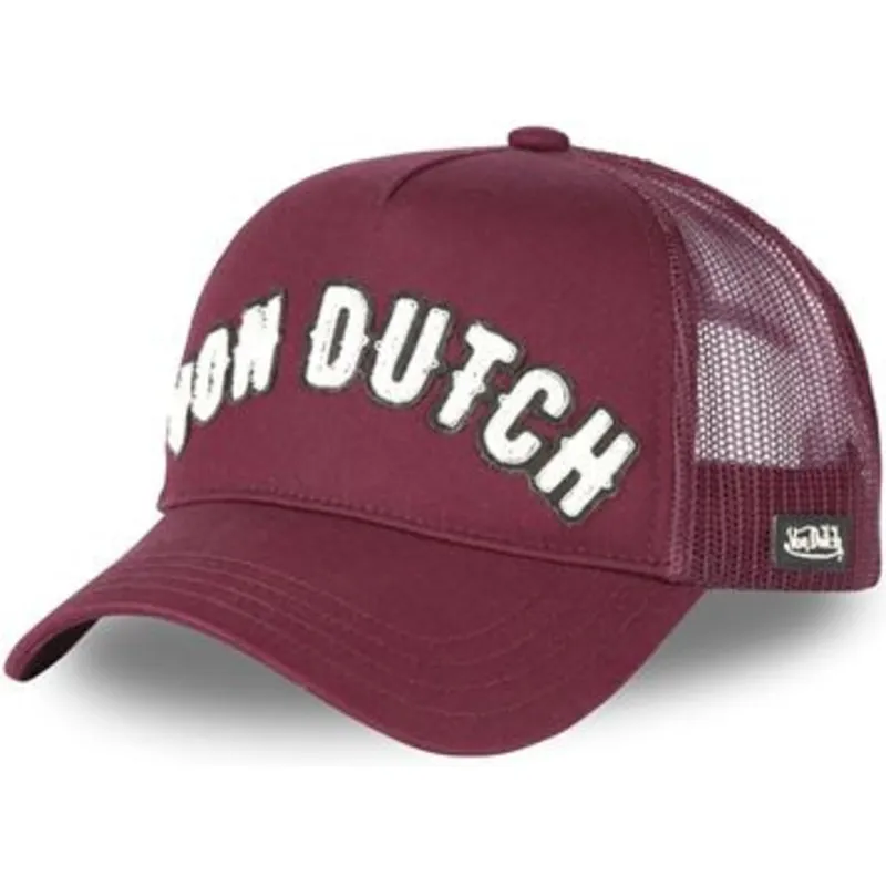 von-dutch-buckl-bo-bordeauxfarbene-trucker-kappe