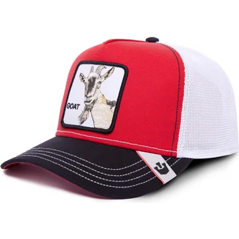 Čepice zaoblená žádné zvíře červená snapback , cabra GOAT MV Butter The Farm MVP The Farm de Goorin Bros.