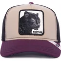 trucker-cap-beige-und-violett-panther-mv-panther-the-farm-mvp-von-goorin-bros