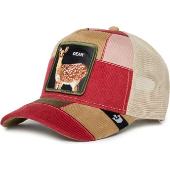 Goorin Bros. Deer Dear Letter Opener The Farm Patchwork Multicolor Trucker Hat