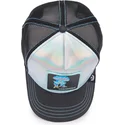 goorin-bros-trucker-cap-grau-und-schwarz-medusa-dangerous-go-away-the-farm-deep-sea