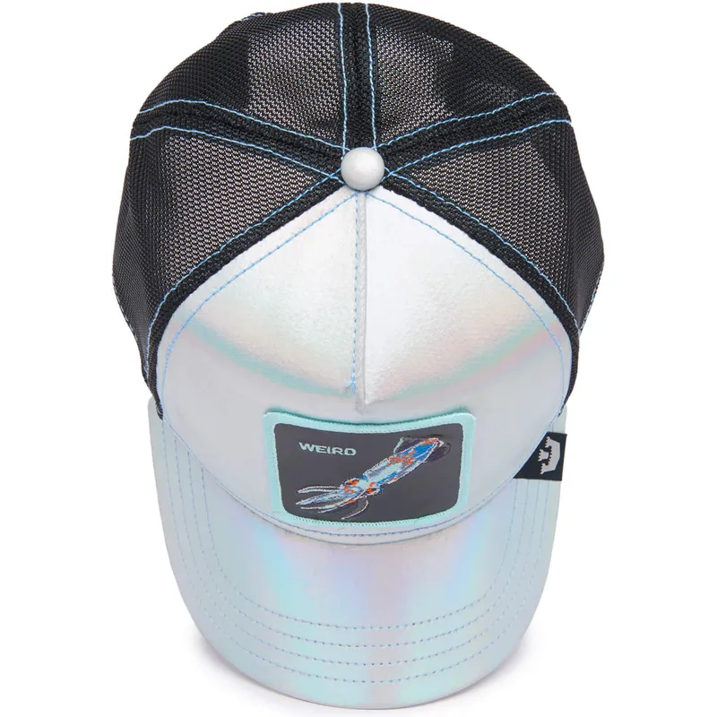 trucker-cap-grau-und-schwarz-tintenfisch-weird-go-way-out-there-the-farm-deep-sea-von-goorin-bros