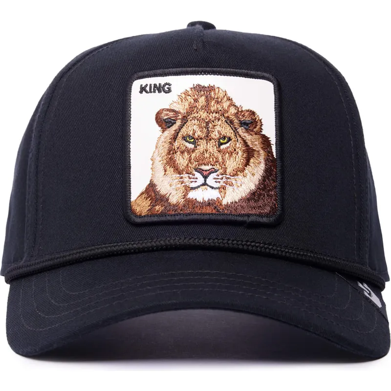 cepice-zaoblena-cerna-snapback-king-100-the-farm-all-over-canvas-the-farm-goorin-bros