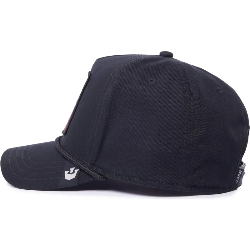 cepice-zaoblena-cerna-snapback-king-100-the-farm-all-over-canvas-the-farm-goorin-bros