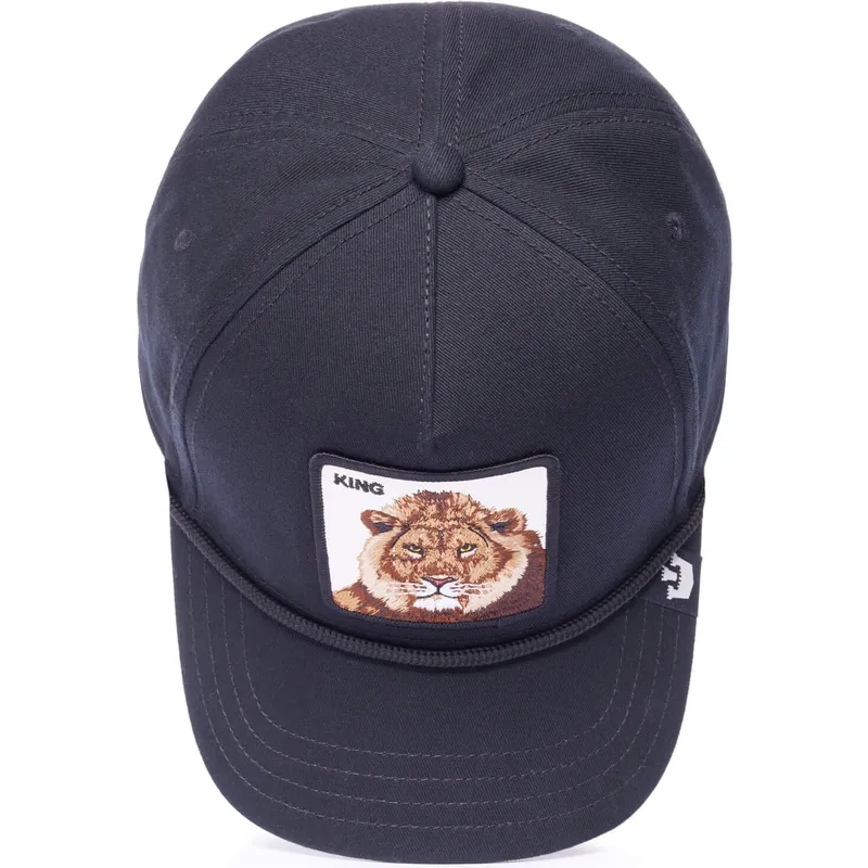 cepice-zaoblena-cerna-snapback-king-100-the-farm-all-over-canvas-the-farm-goorin-bros