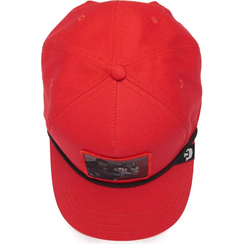cepice-zaoblena-cervena-snapback-panther-100-the-farm-all-over-canvas-the-farm-goorin-bros