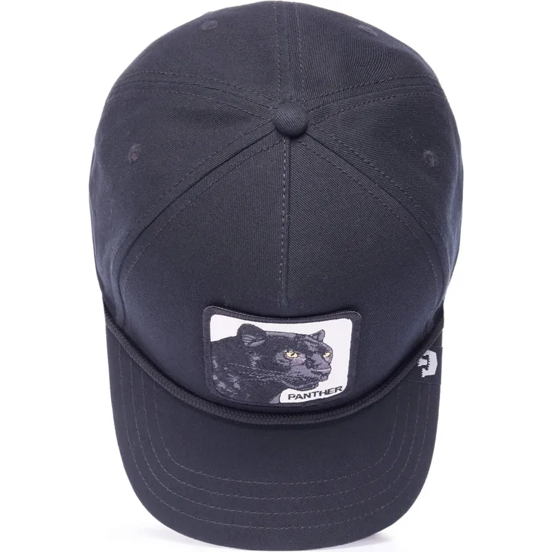 cepice-zaoblena-cerna-snapback-panther-100-the-farm-all-over-canvas-the-farm-goorin-bros