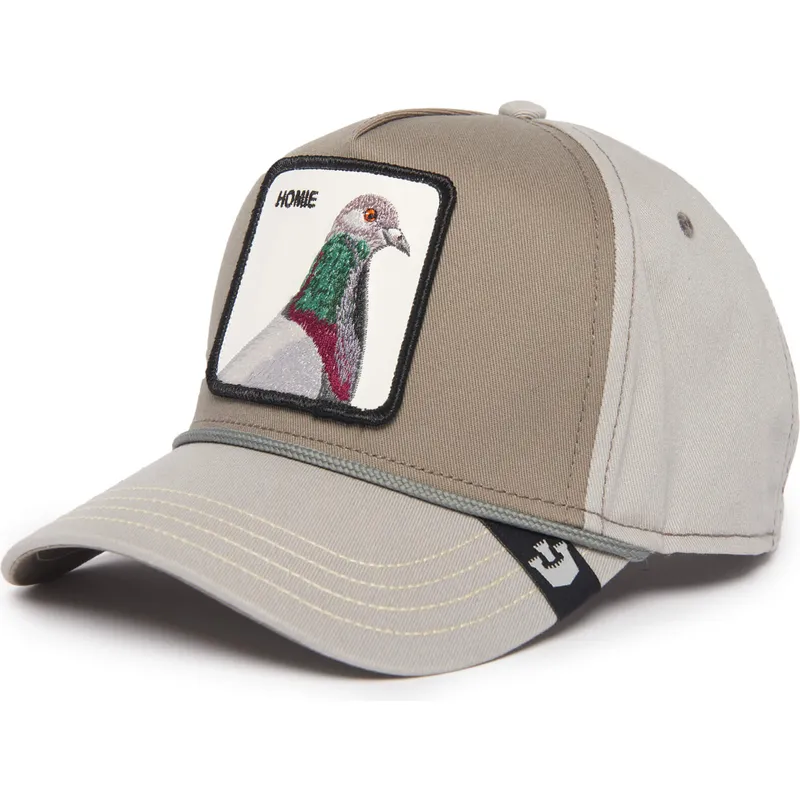 cepice-zaoblena-seda-snapback-homie-pigeon-100-the-farm-all-over-canvas-the-farm-goorin-bros