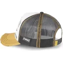 capslab-looney-tunes-loo8-duc1-trucker-cap-in-weiss-schwarz-und-gelb-mit-daffy-duck-motiv