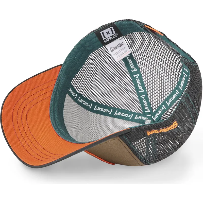 capslab-sbd2-braune-und-schwarze-trucker-kappe-scooby-doo-und-shaggy-rogers