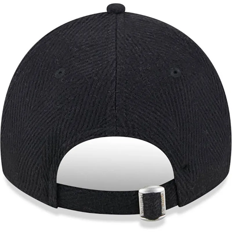 cepice-zaoblena-cerna-nastavitelny-9twenty-herringbone-new-york-yankees-mlb-new-era